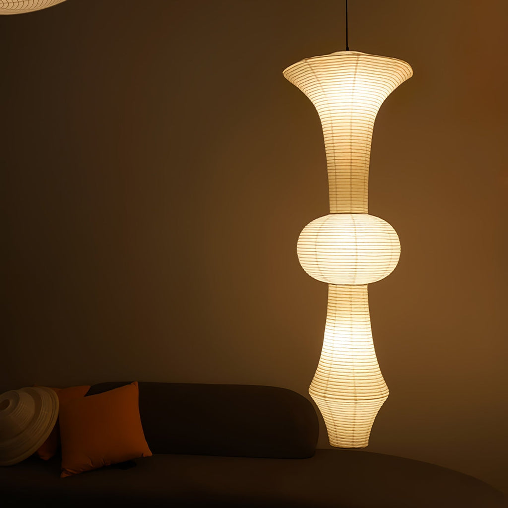 Washi Paper E Pendant Light | Ormexis