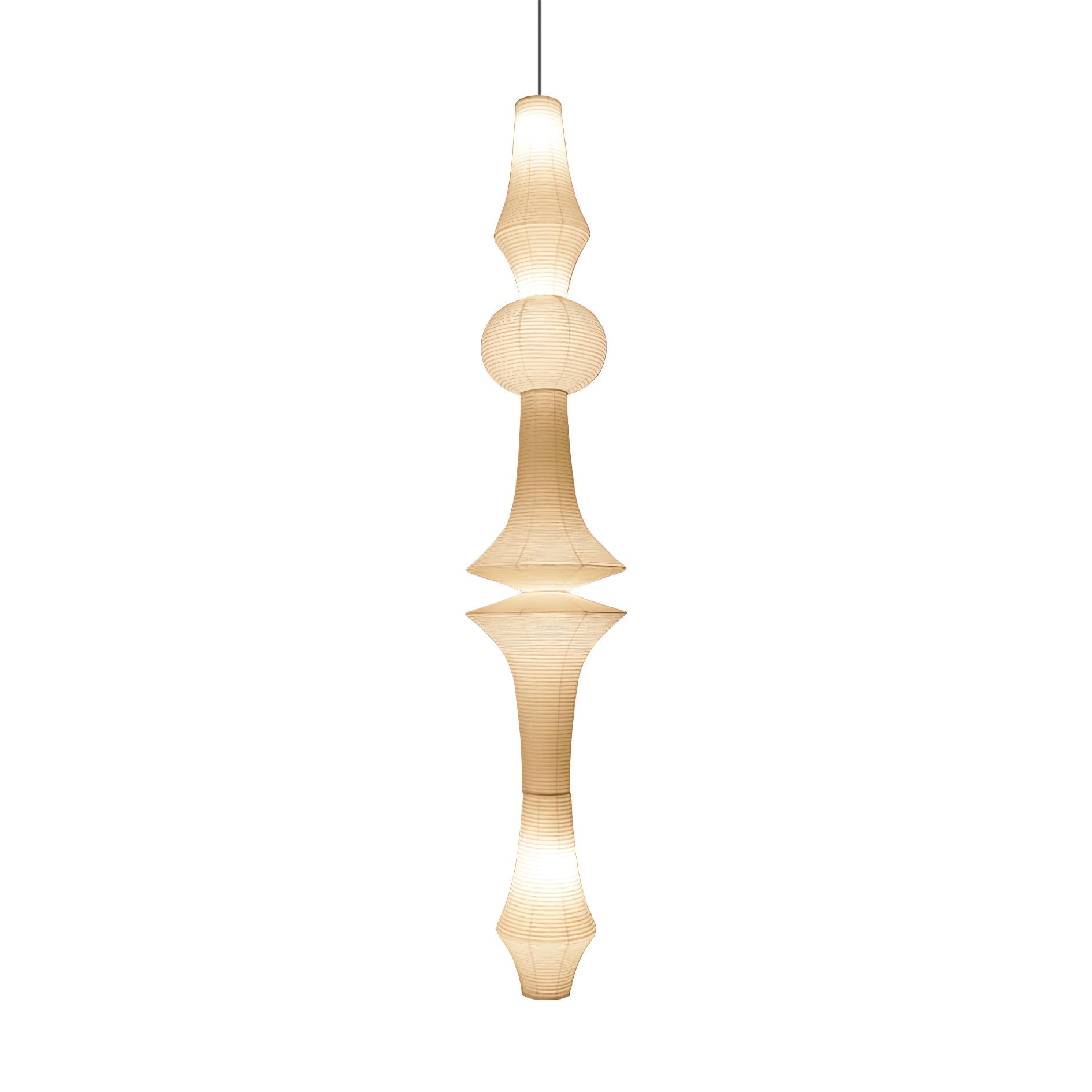 Washi Paper E Pendant Light | Ormexis