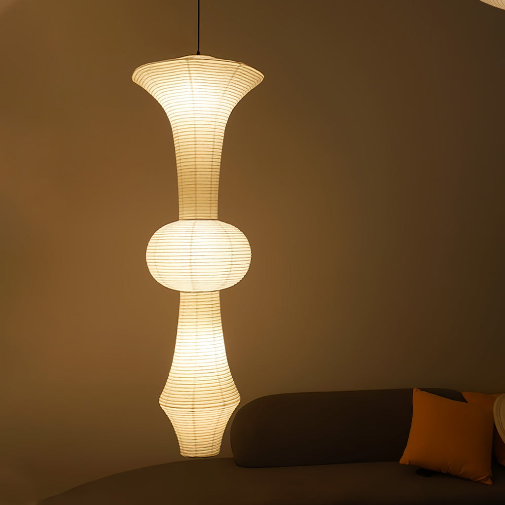 Washi Paper E Pendant Light | Ormexis