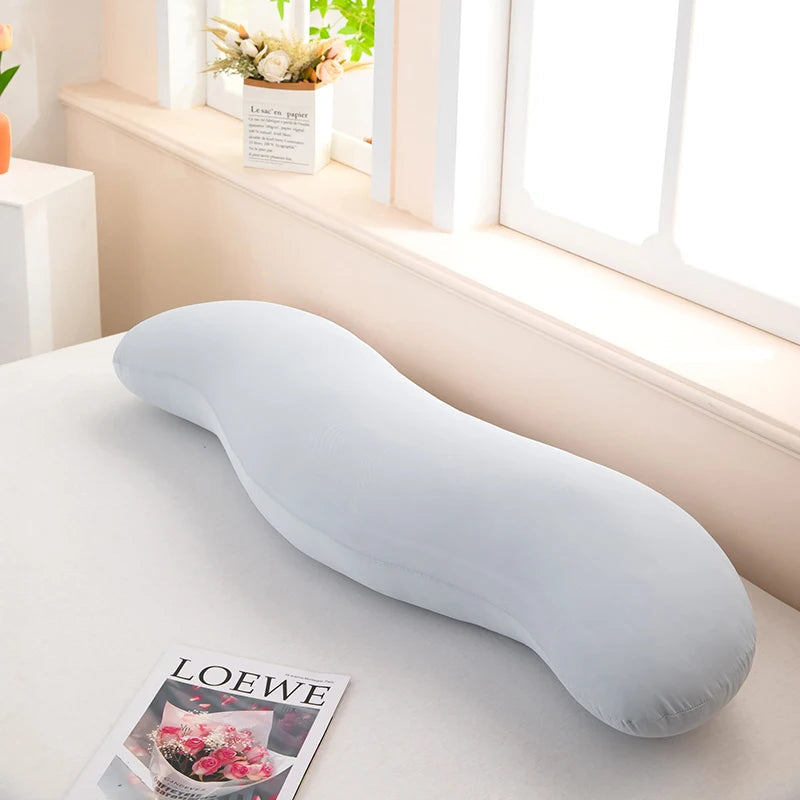Cuscino di Supporto Wave per Dormienti di Lato con Comfort per Tutto il Corpo