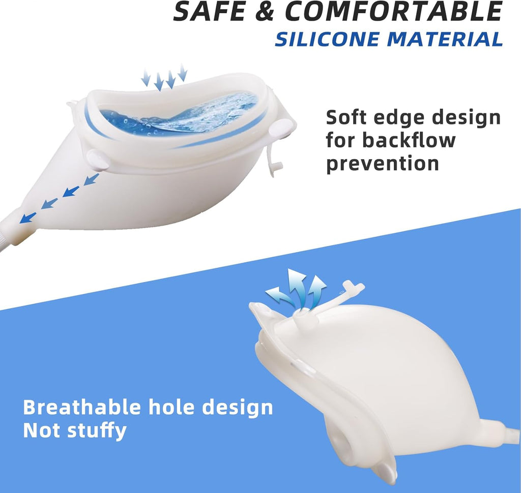 Sistema indossabile con cinghie regolabili, capacità 1000 mL