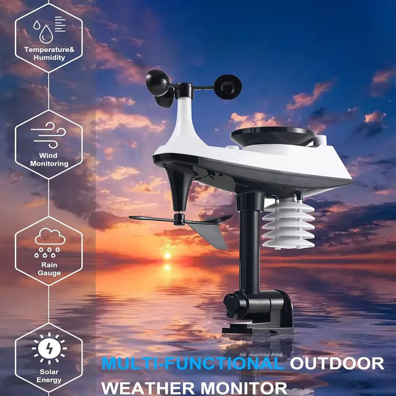 Stazione Meteorologica Personale WeatherWise per Previsioni Locali in Tempo Reale