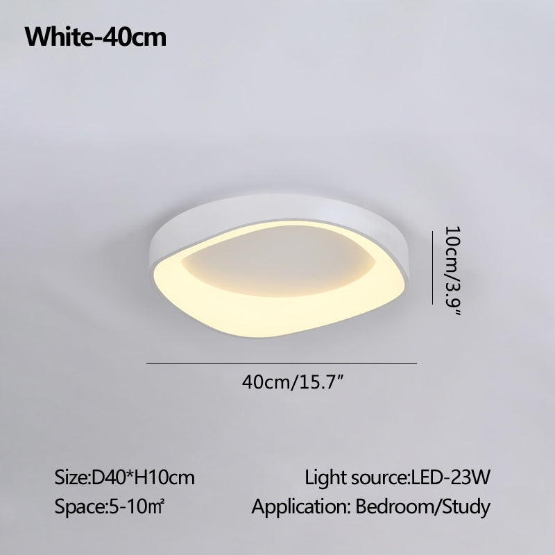 Scandinavian Inspired Ceiling Light With Acrylic Circle Design For Bedroom