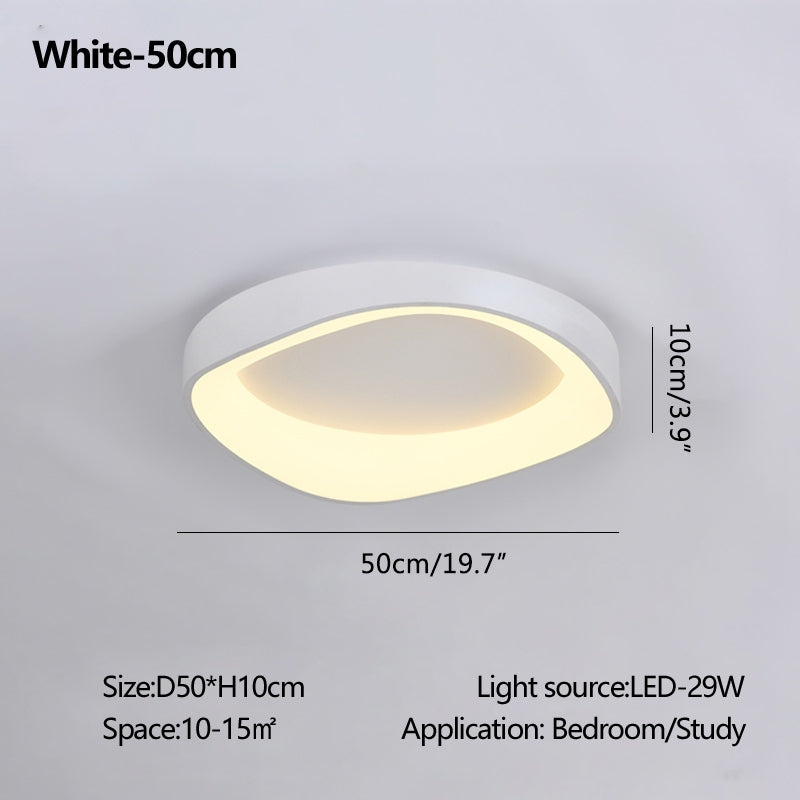 Scandinavian Inspired Ceiling Light With Acrylic Circle Design For Bedroom