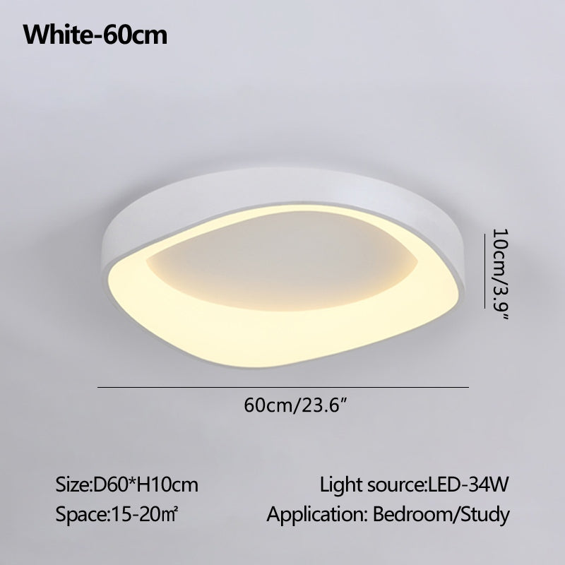 Scandinavian Inspired Ceiling Light With Acrylic Circle Design For Bedroom