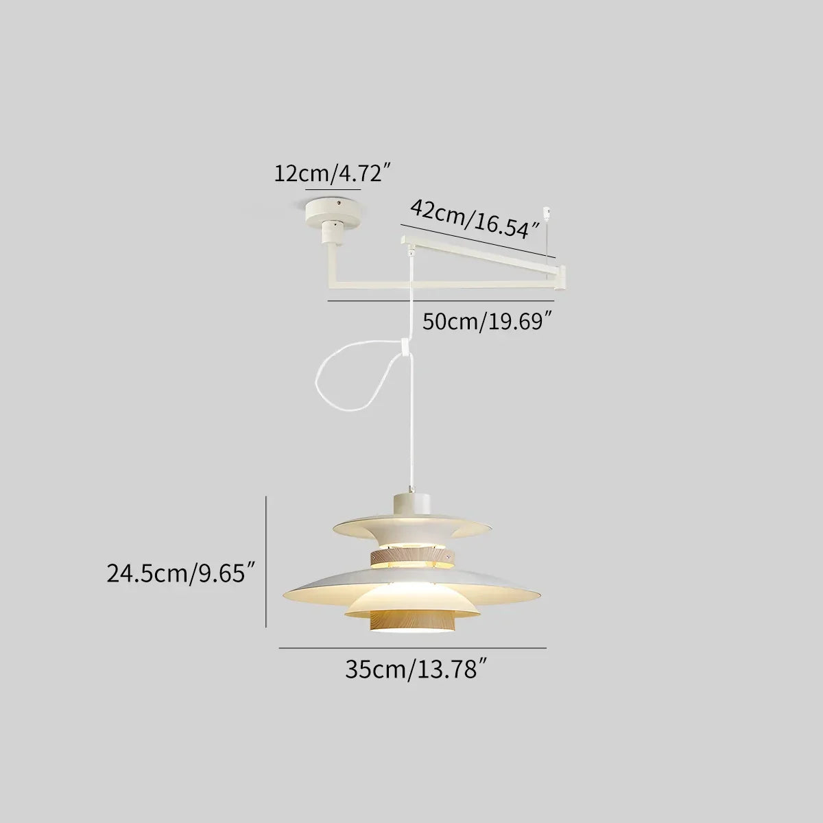 Suspension style UFO Mercero pour cuisine et salle à manger