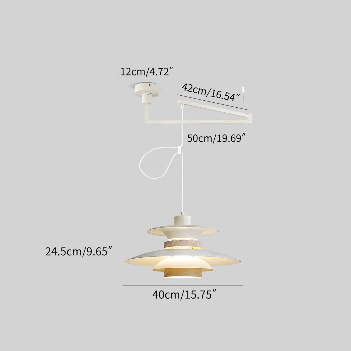 Suspension style UFO Mercero pour cuisine et salle à manger