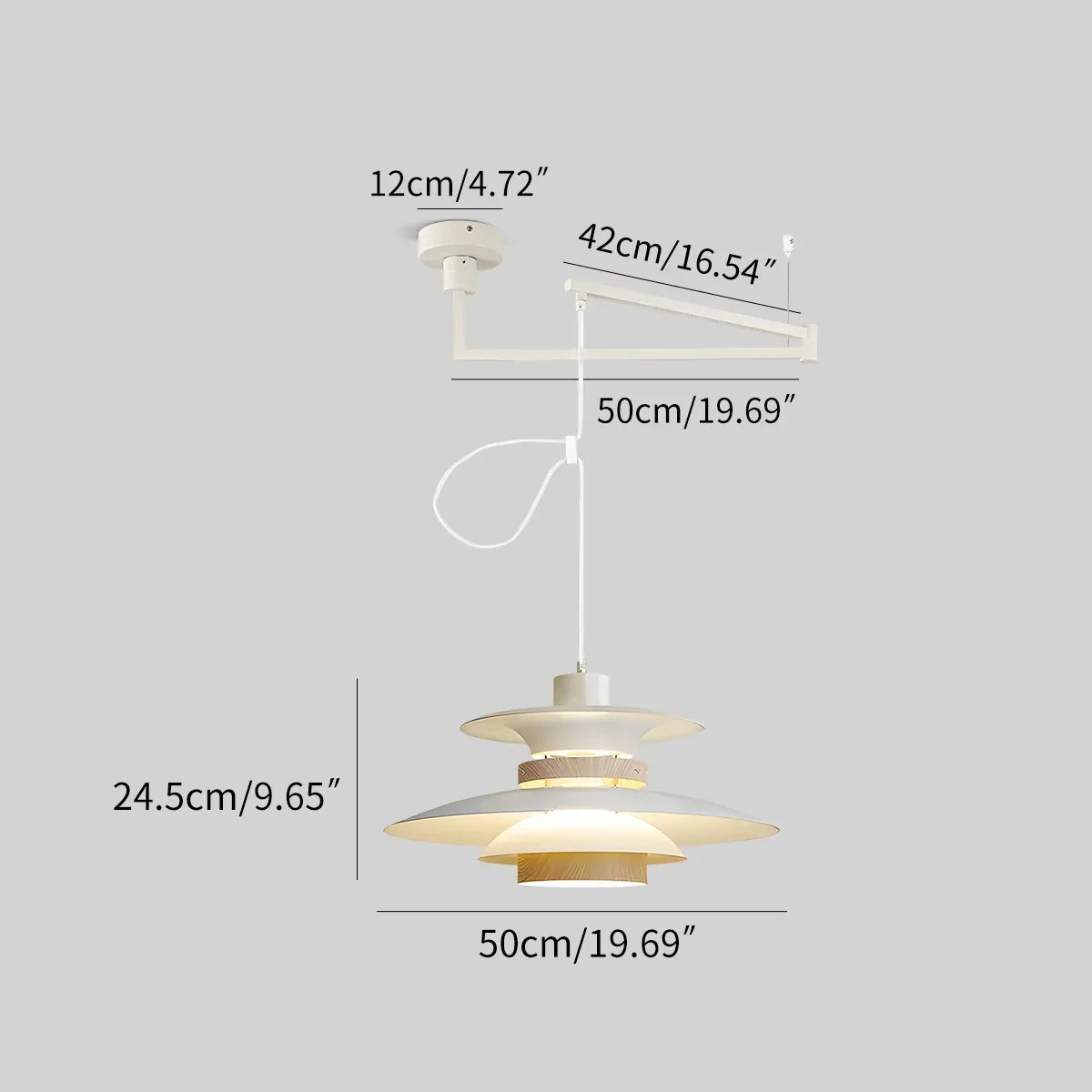 Suspension style UFO Mercero pour cuisine et salle à manger