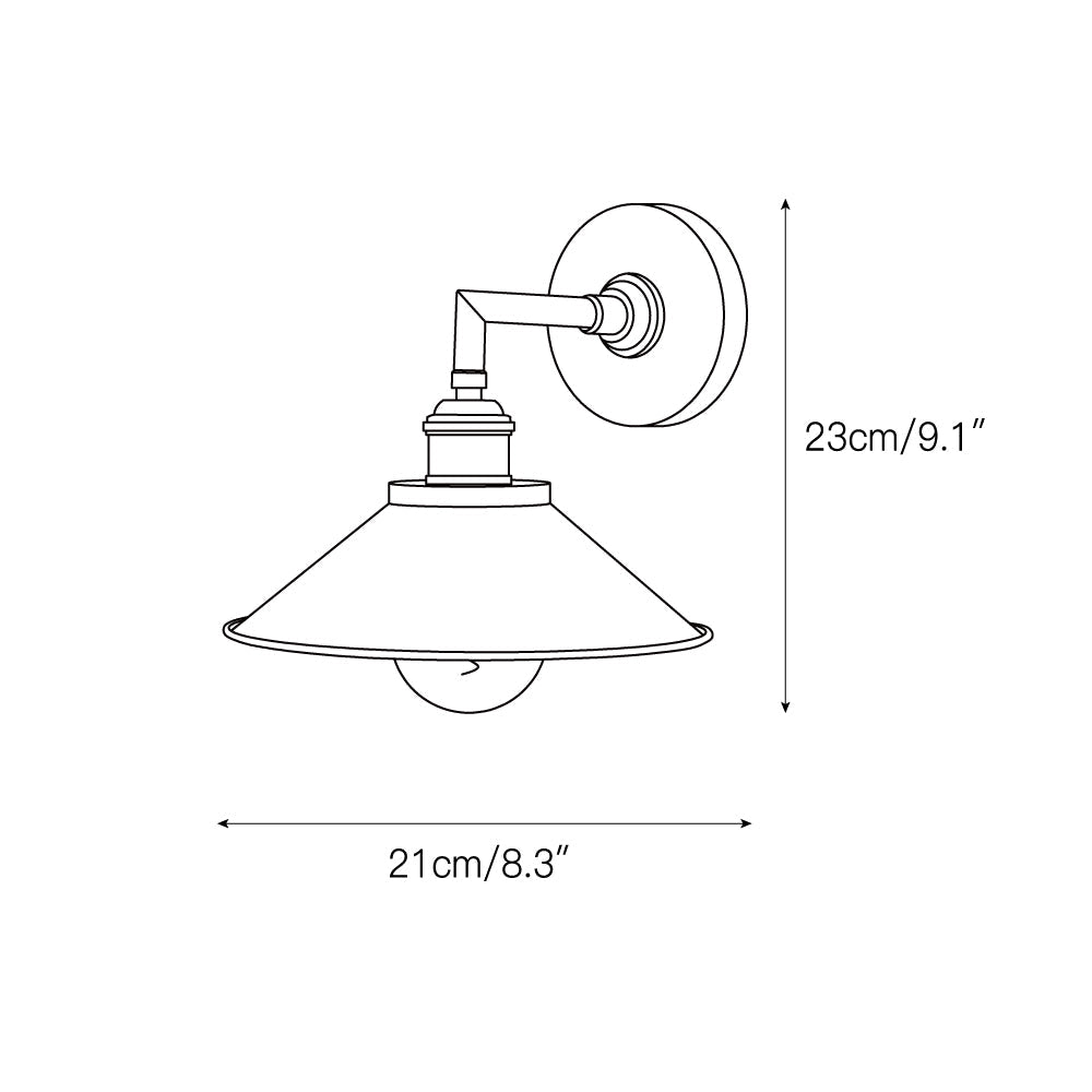 Tailored Brass Wall Lamp | Ormexis