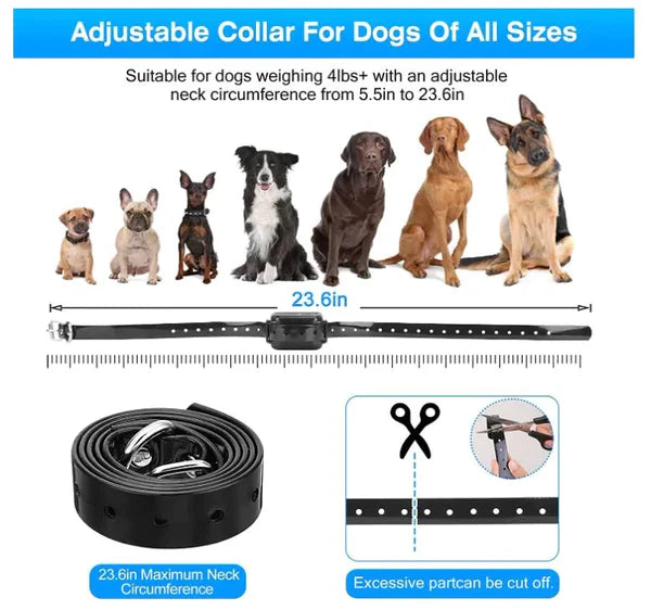 Sistema di recinzione per cani wireless con portata regolabile e impermeabile per uso esterno