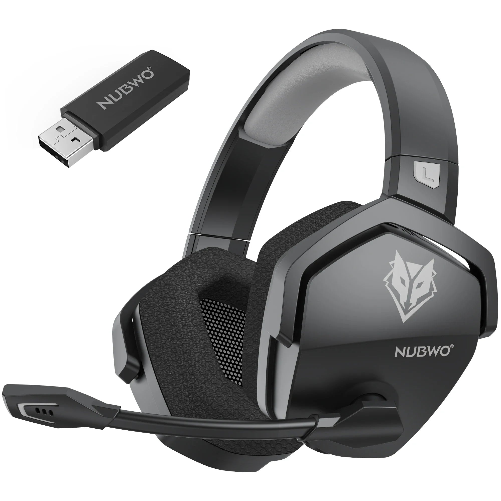 Wireless Headset For Gaming With Active Noise Cancellation And Long Battery Life
