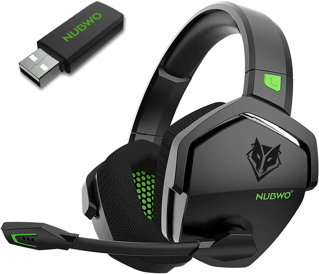 Wireless Headset For Gaming With Active Noise Cancellation And Long Battery Life