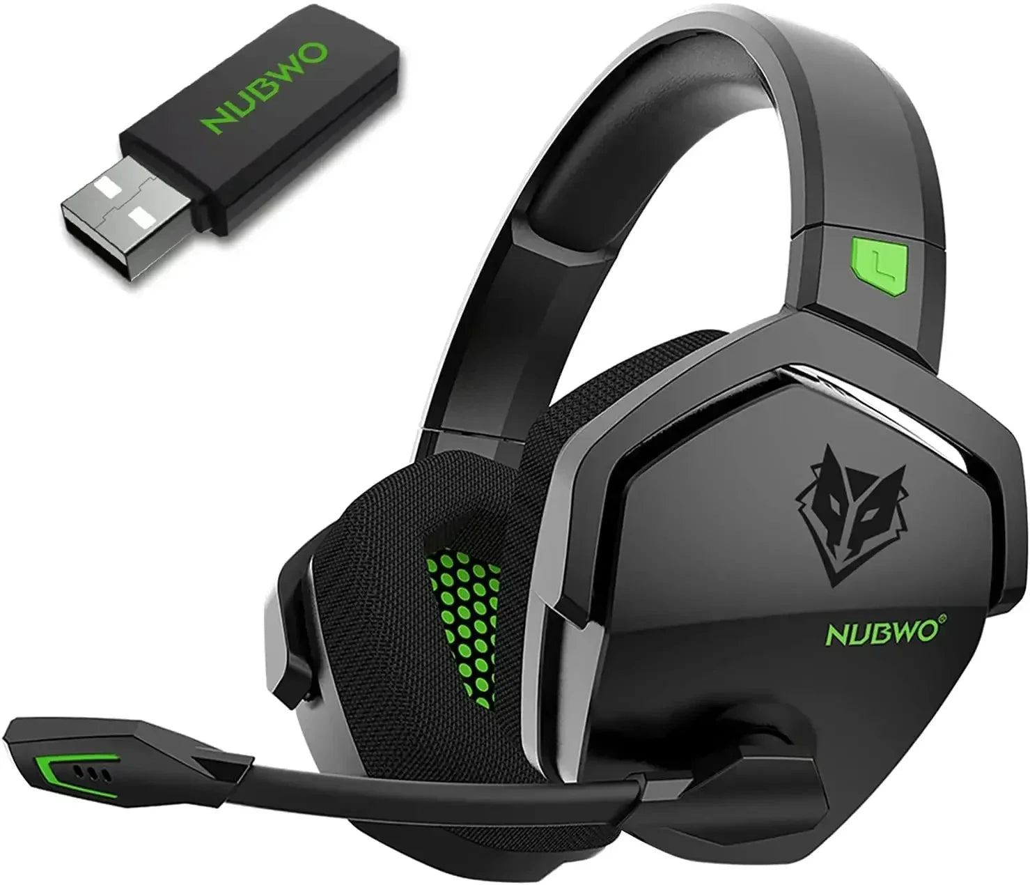 Wireless Headset For Gaming With Active Noise Cancellation And Long Battery Life