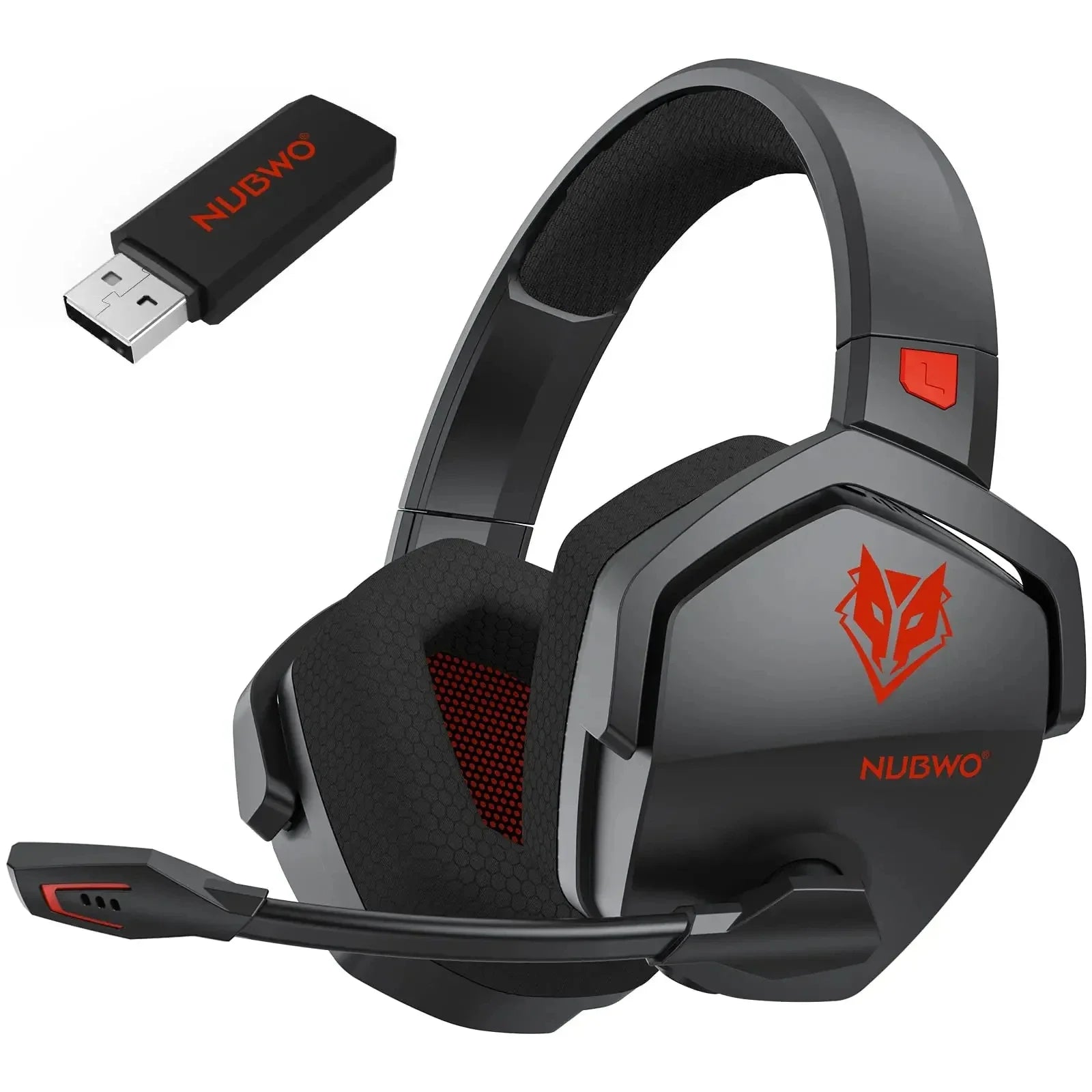 Wireless Headset For Gaming With Active Noise Cancellation And Long Battery Life