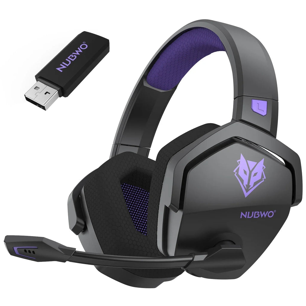 Wireless Headset For Gaming With Active Noise Cancellation And Long Battery Life