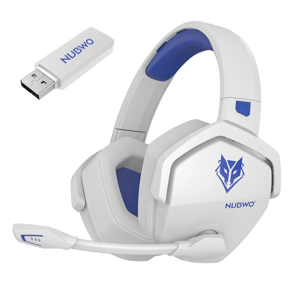 Wireless Headset For Gaming With Active Noise Cancellation And Long Battery Life