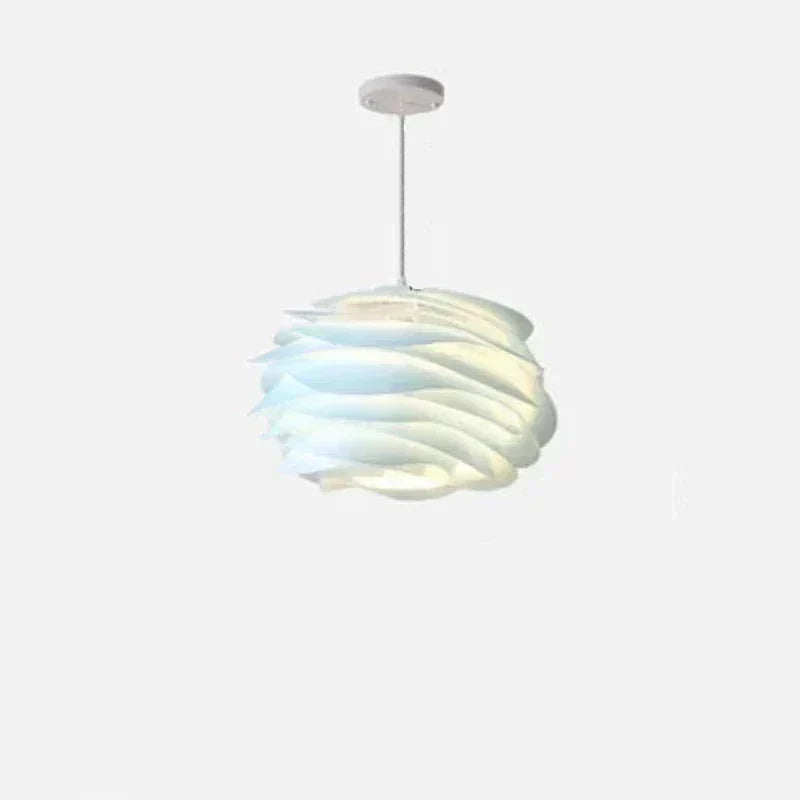 Lámpara de techo AuroraFlora Glass Blossom con brillo inspirado en el rosario
