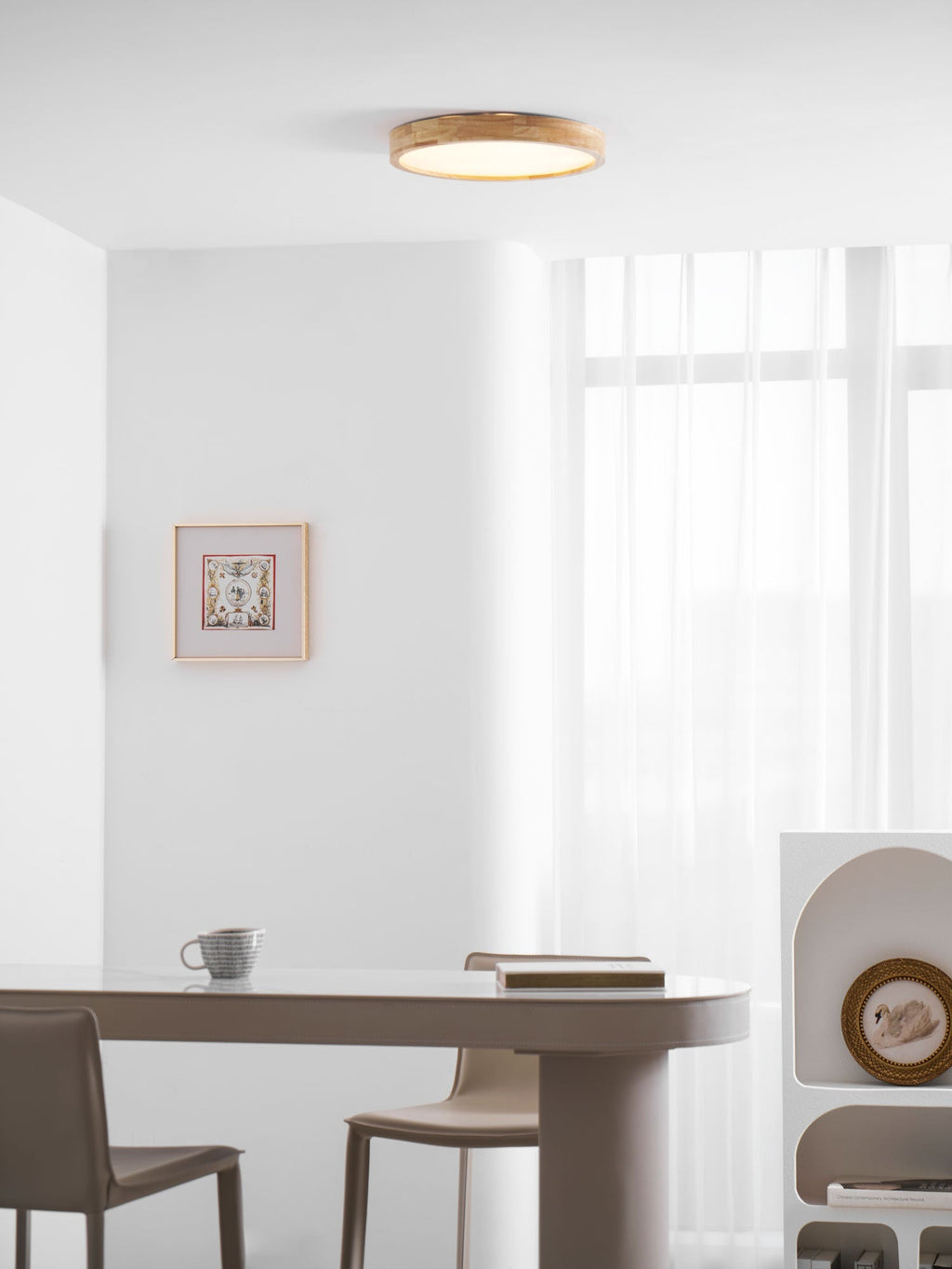 Luz de teto Kaelith Woodline | Ormexis