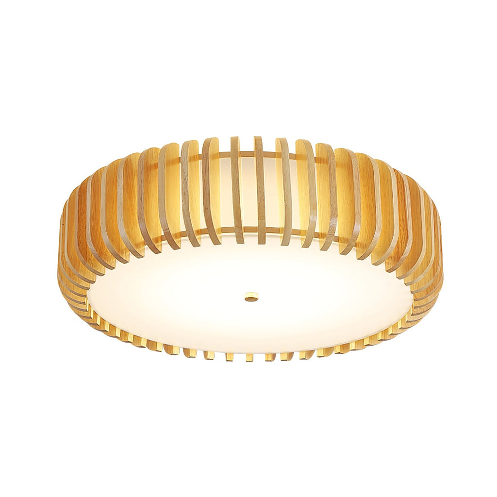 Curved Timber Flush Mount | Ormexis