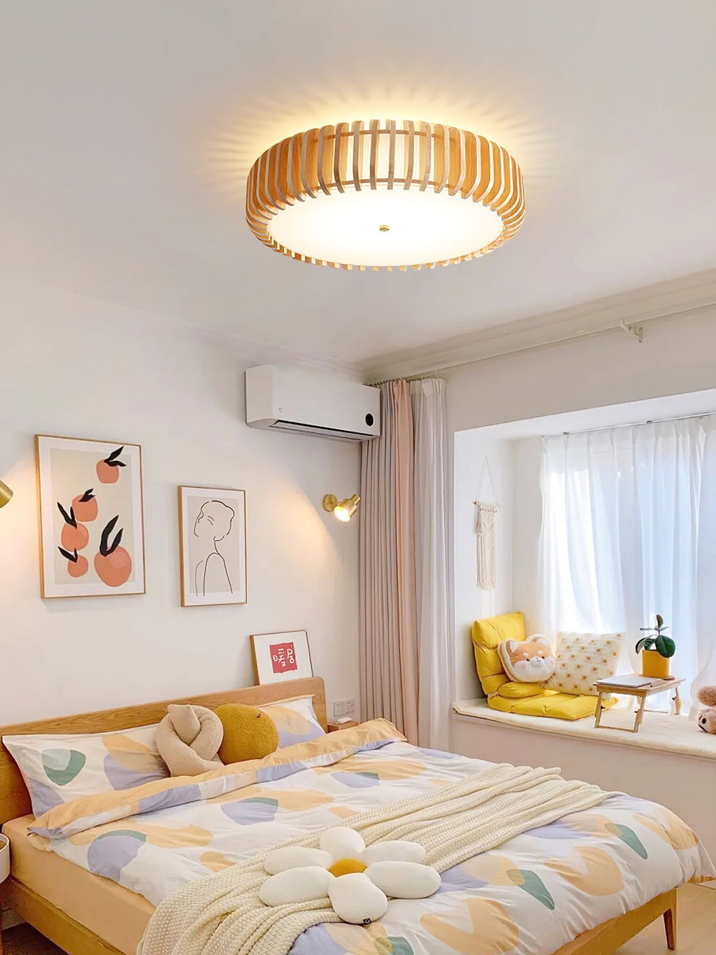 Curved Timber Flush Mount | Ormexis