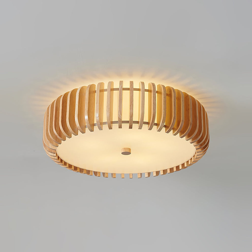 Curved Timber Flush Mount | Ormexis