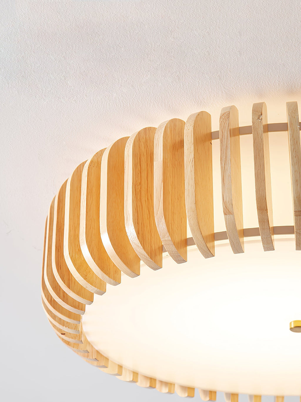 Curved Timber Flush Mount | Ormexis