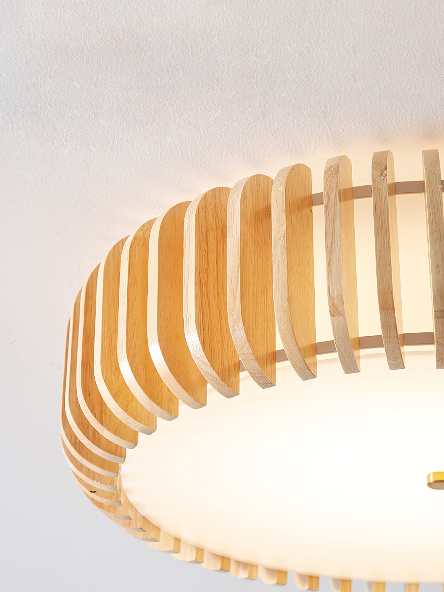 Curved Timber Flush Mount | Ormexis