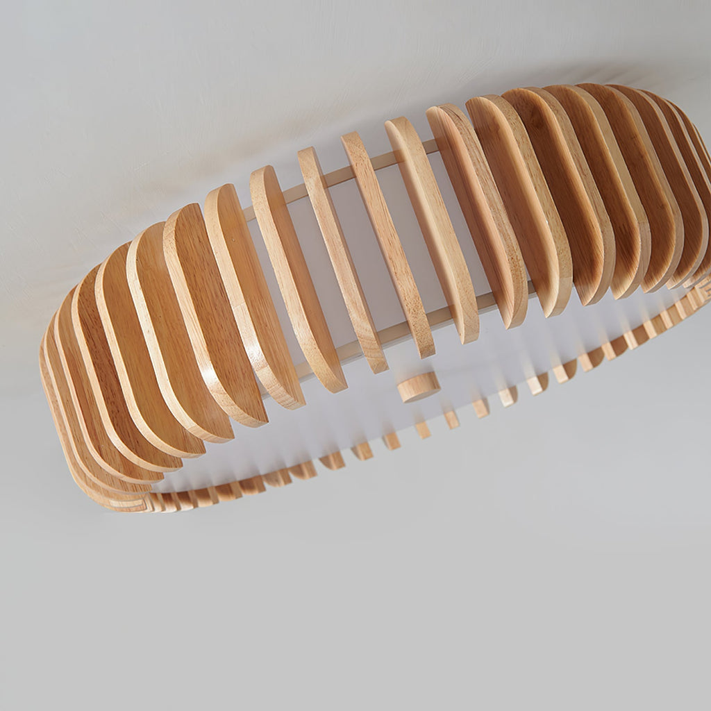 Curved Timber Flush Mount | Ormexis