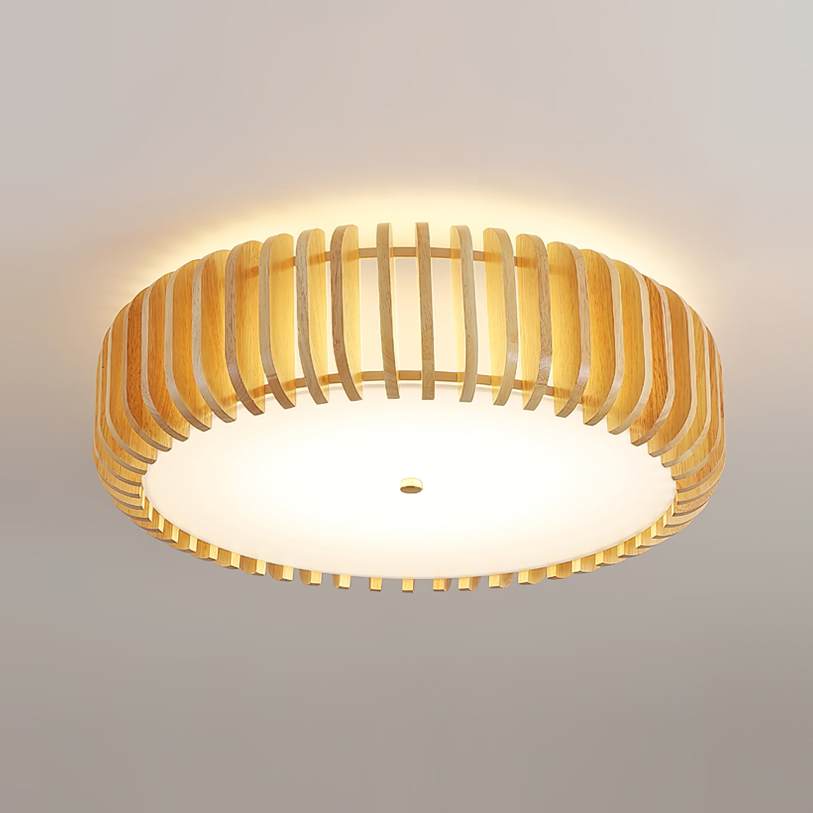 Curved Timber Flush Mount | Ormexis