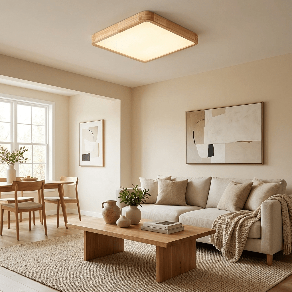 Luz de teto Kaelith Woodline | Ormexis