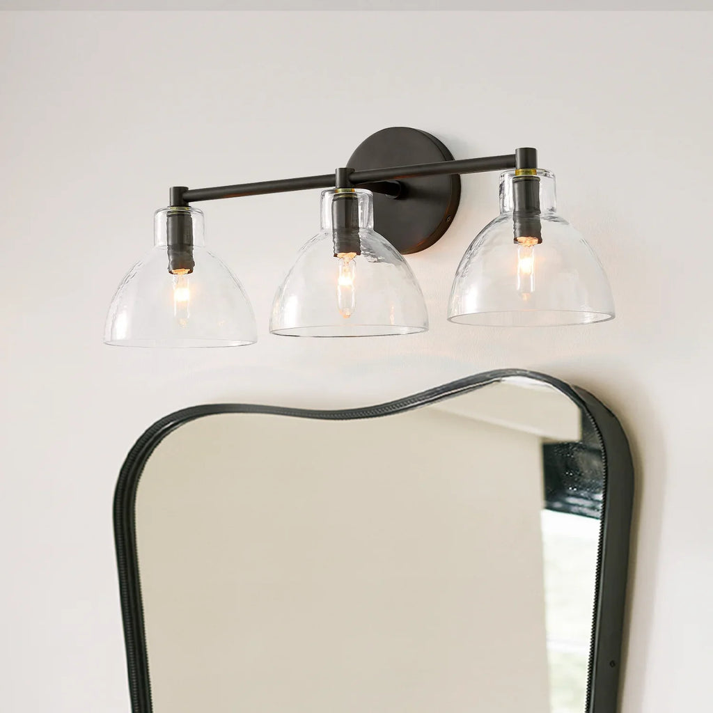 Aurelia-vegglampe med glasskuppel | Ormexis