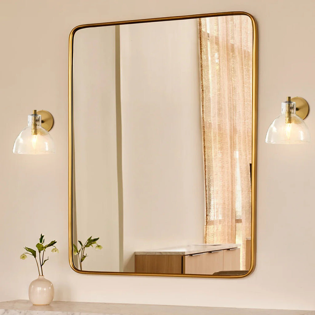 Aurelia-vegglampe med glasskuppel | Ormexis