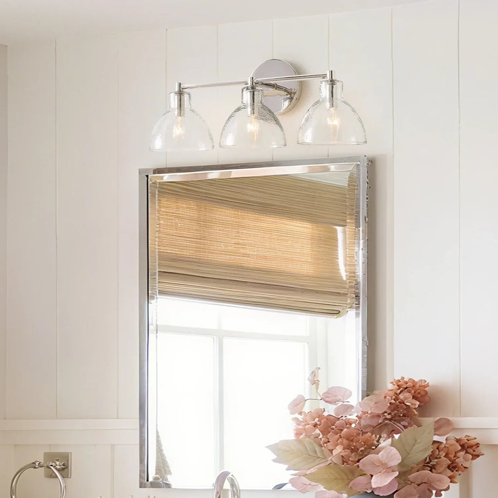 Aurelia-vegglampe med glasskuppel | Ormexis