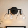 Aurelia-vegglampe med glasskuppel | Ormexis