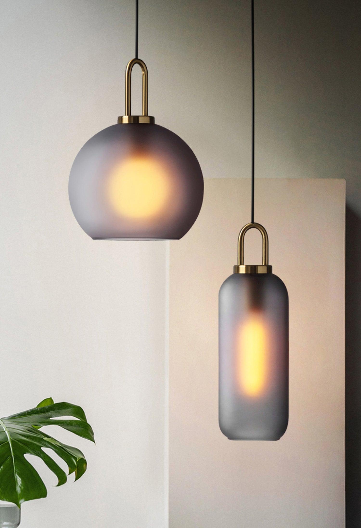 Modern Pendulum Glass Pendant Light | Ormexis