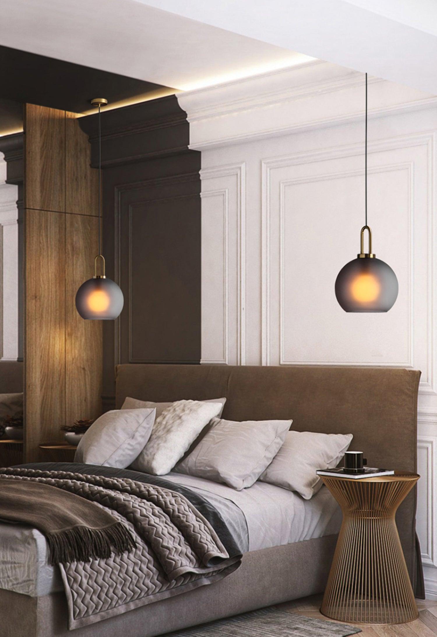 Modern Pendulum Glass Pendant Light | Ormexis