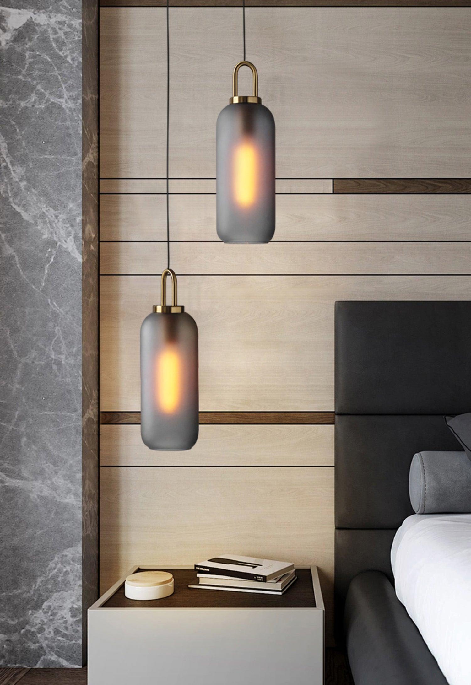 Modern Pendulum Glass Pendant Light | Ormexis