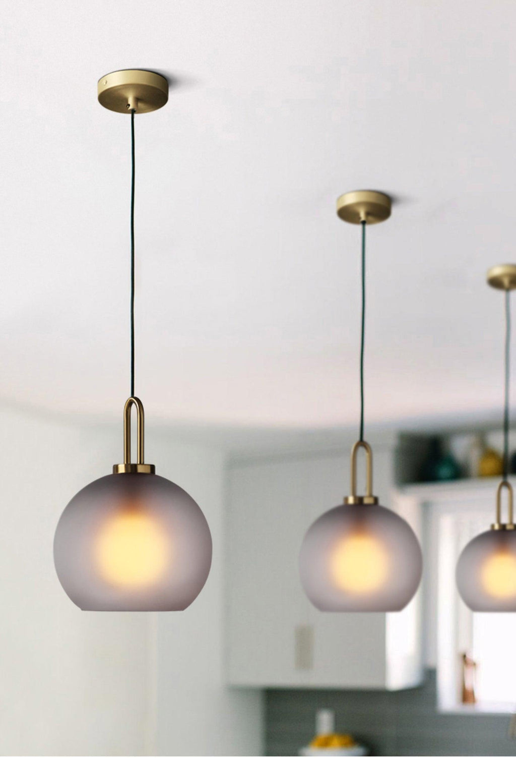 Modern Pendulum Glass Pendant Light | Ormexis
