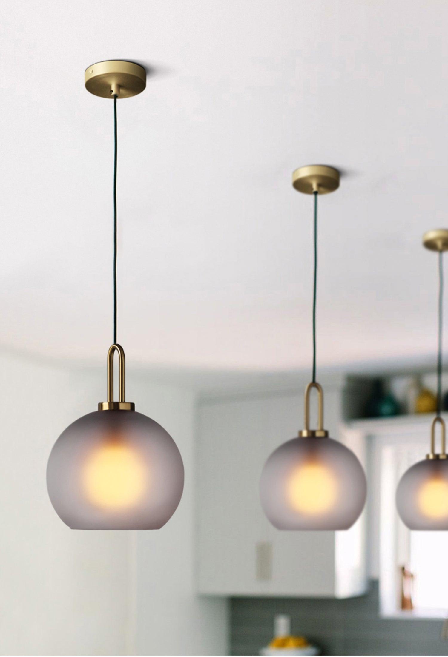 Modern Pendulum Glass Pendant Light | Ormexis
