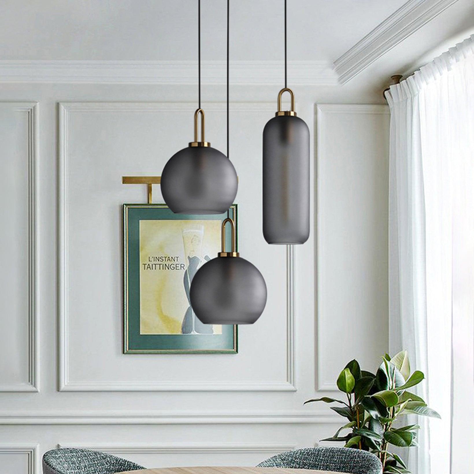 Modern Pendulum Glass Pendant Light | Ormexis