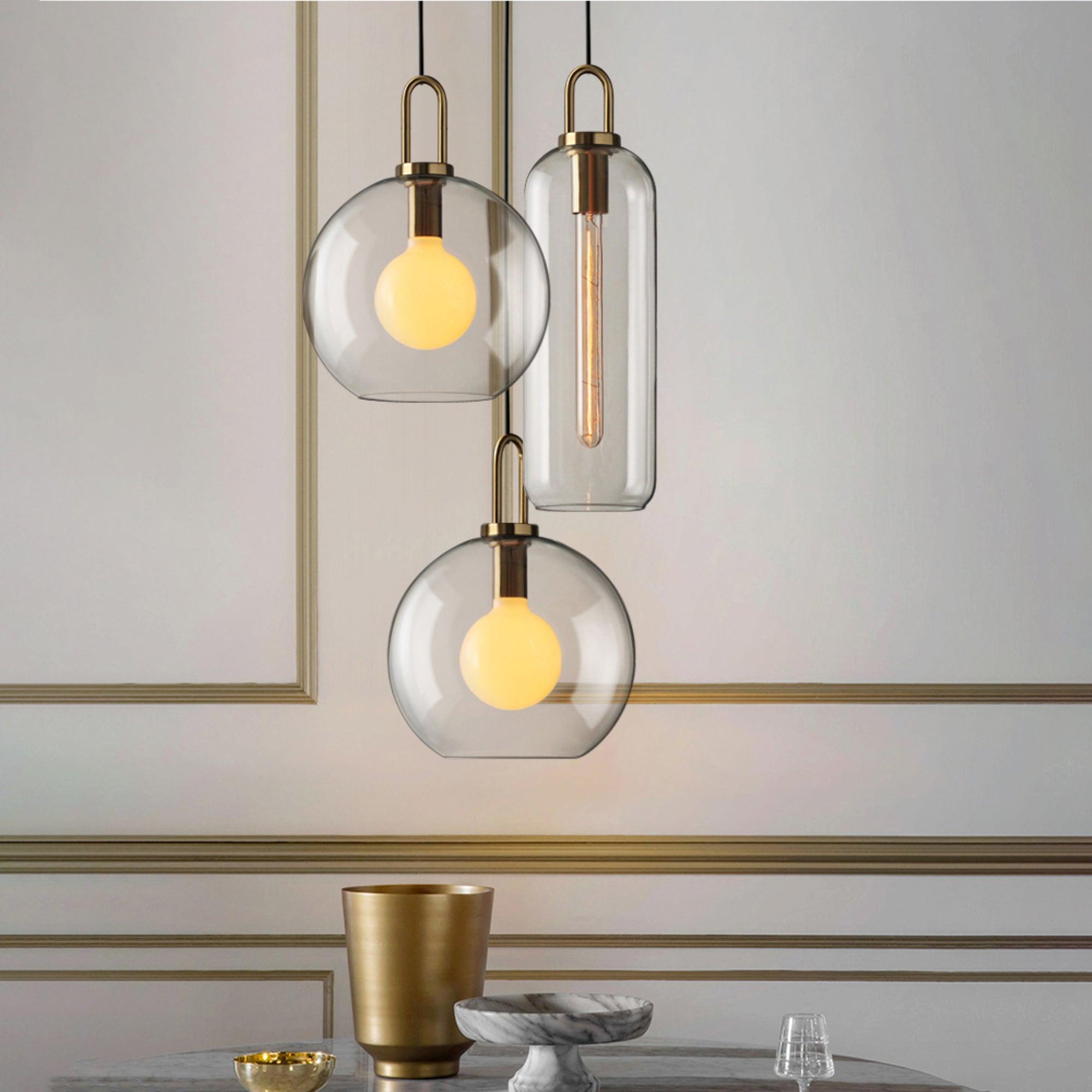 Modern Pendulum Glass Pendant Light | Ormexis