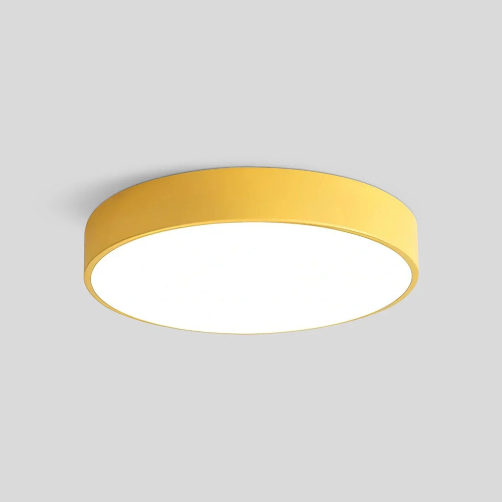 LED stropní světlo Macaron minimalistické kruhové svítidlo pro moderní interiéry