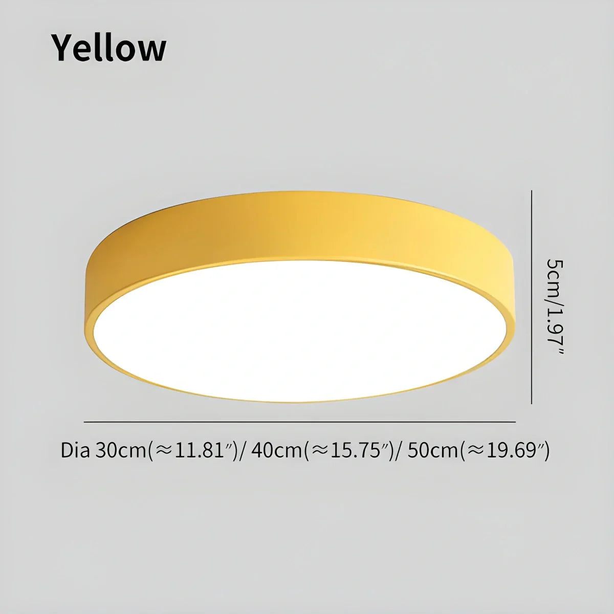 LED stropní světlo Macaron minimalistické kruhové svítidlo pro moderní interiéry