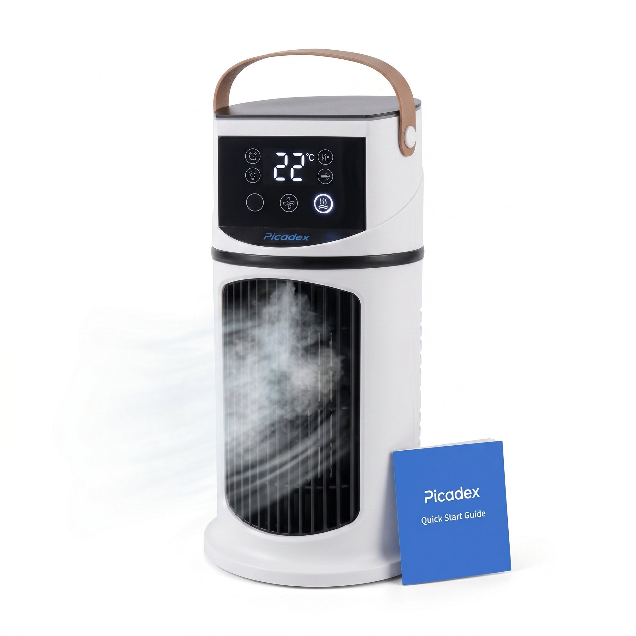 Veltrix – Kleines tragbares Klimagerät mit Ventilator | ormexis