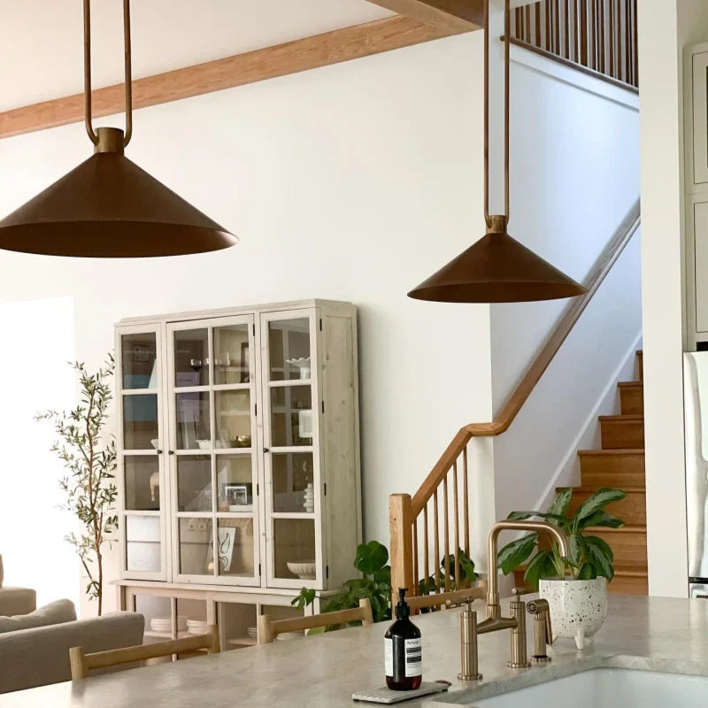 Heritage Forge Cone Pendant Light | Ormexis