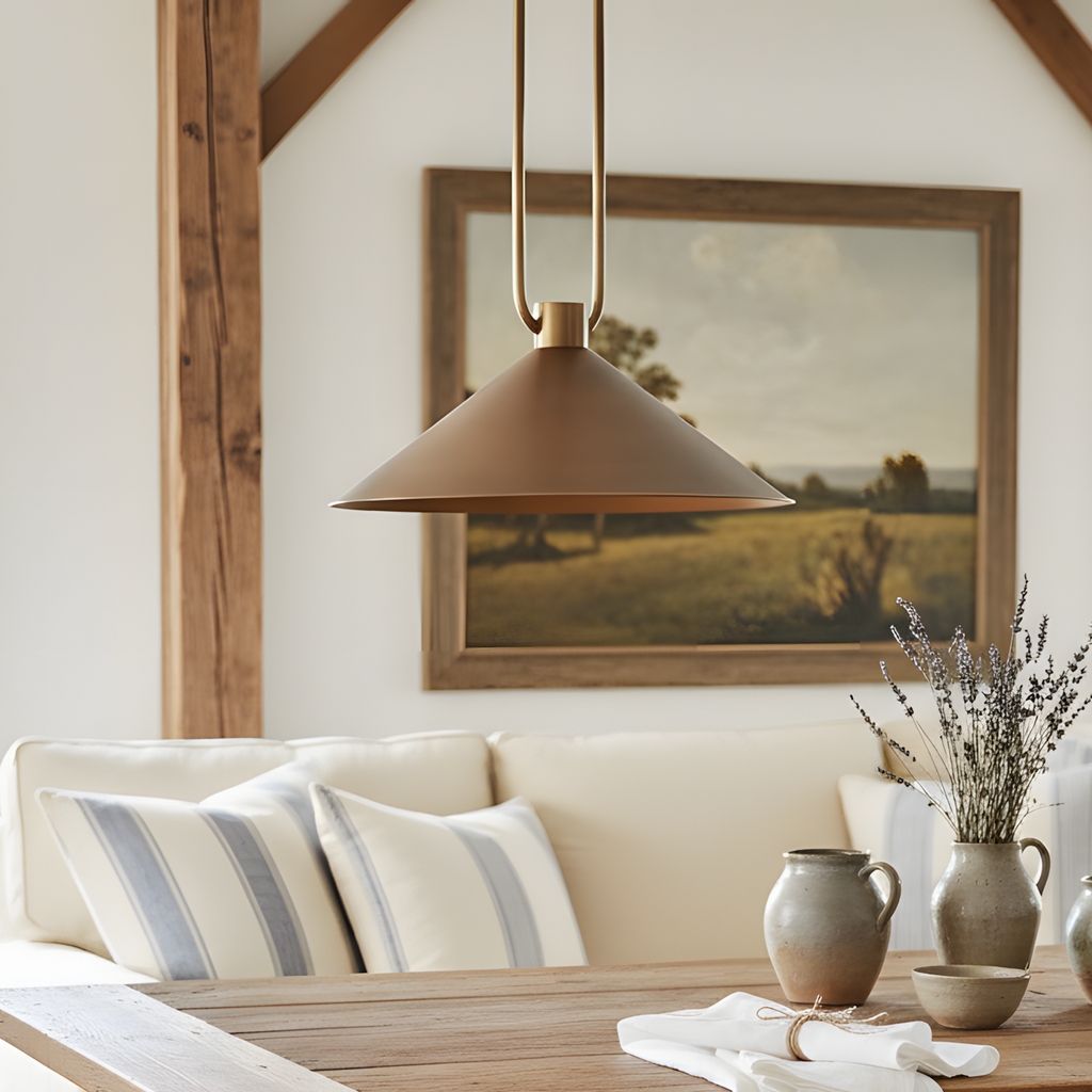 Heritage Forge Cone Pendant Light | Ormexis