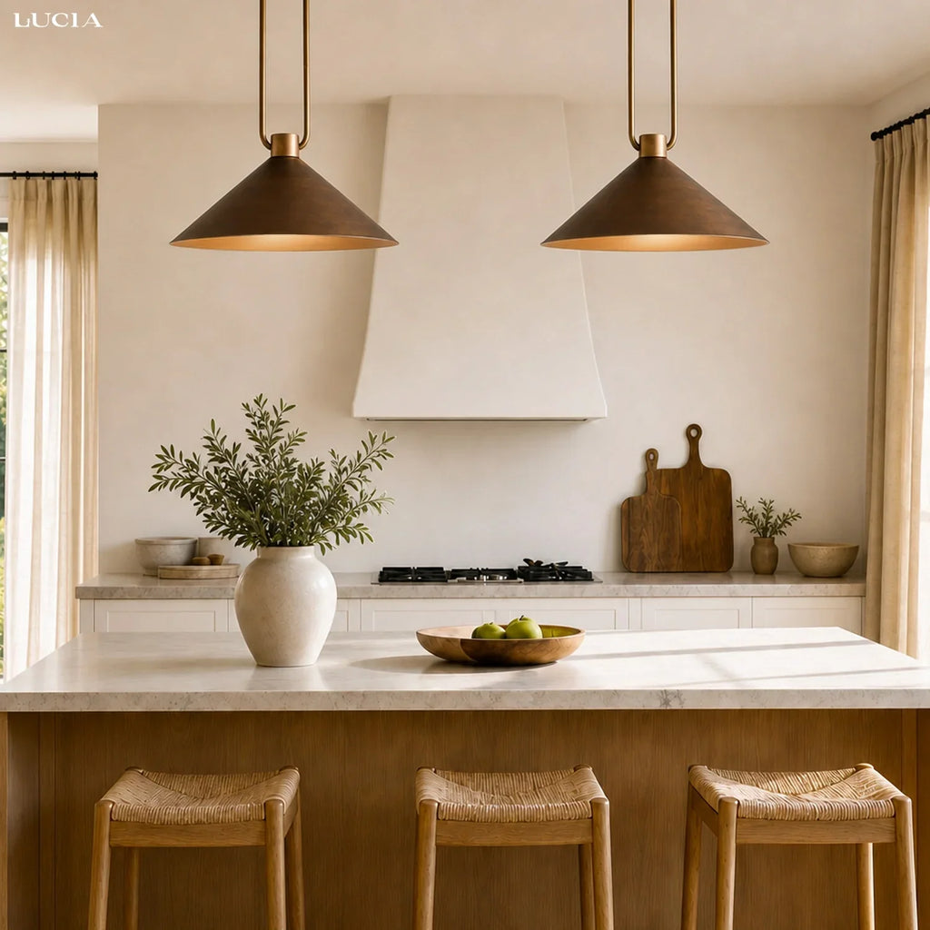 Heritage Forge Cone Pendant Light | Ormexis