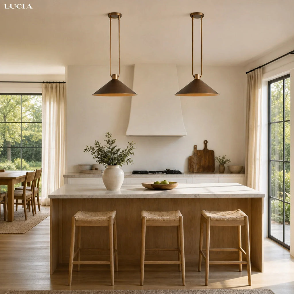 Heritage Forge Cone Pendant Light | Ormexis