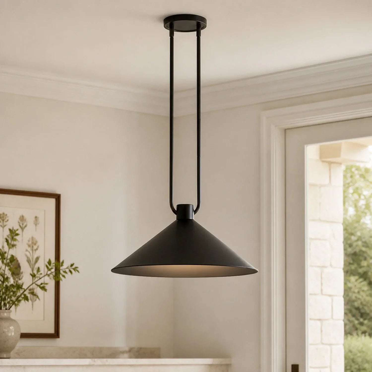 Heritage Forge Cone Pendant Light | Ormexis