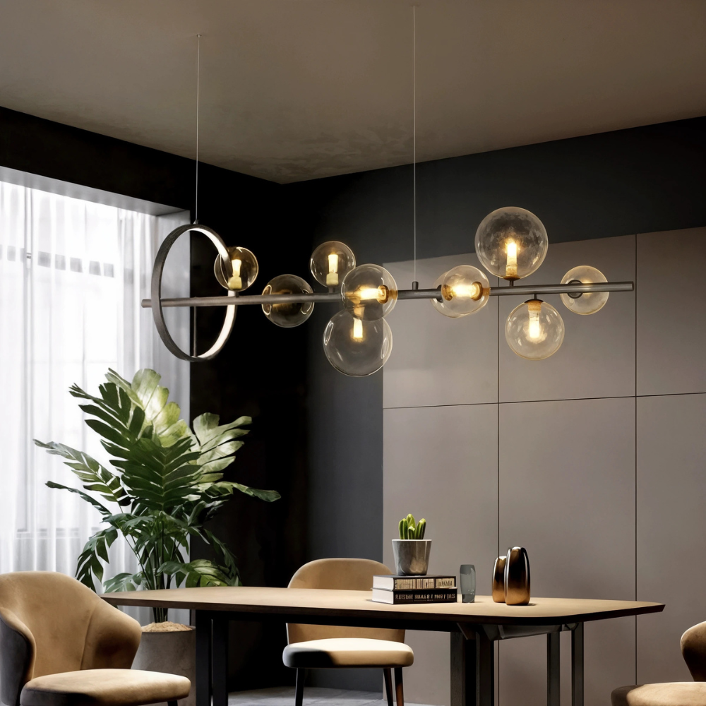 Zelvra Chic minimalistický lustr pro elegantní obytné prostory